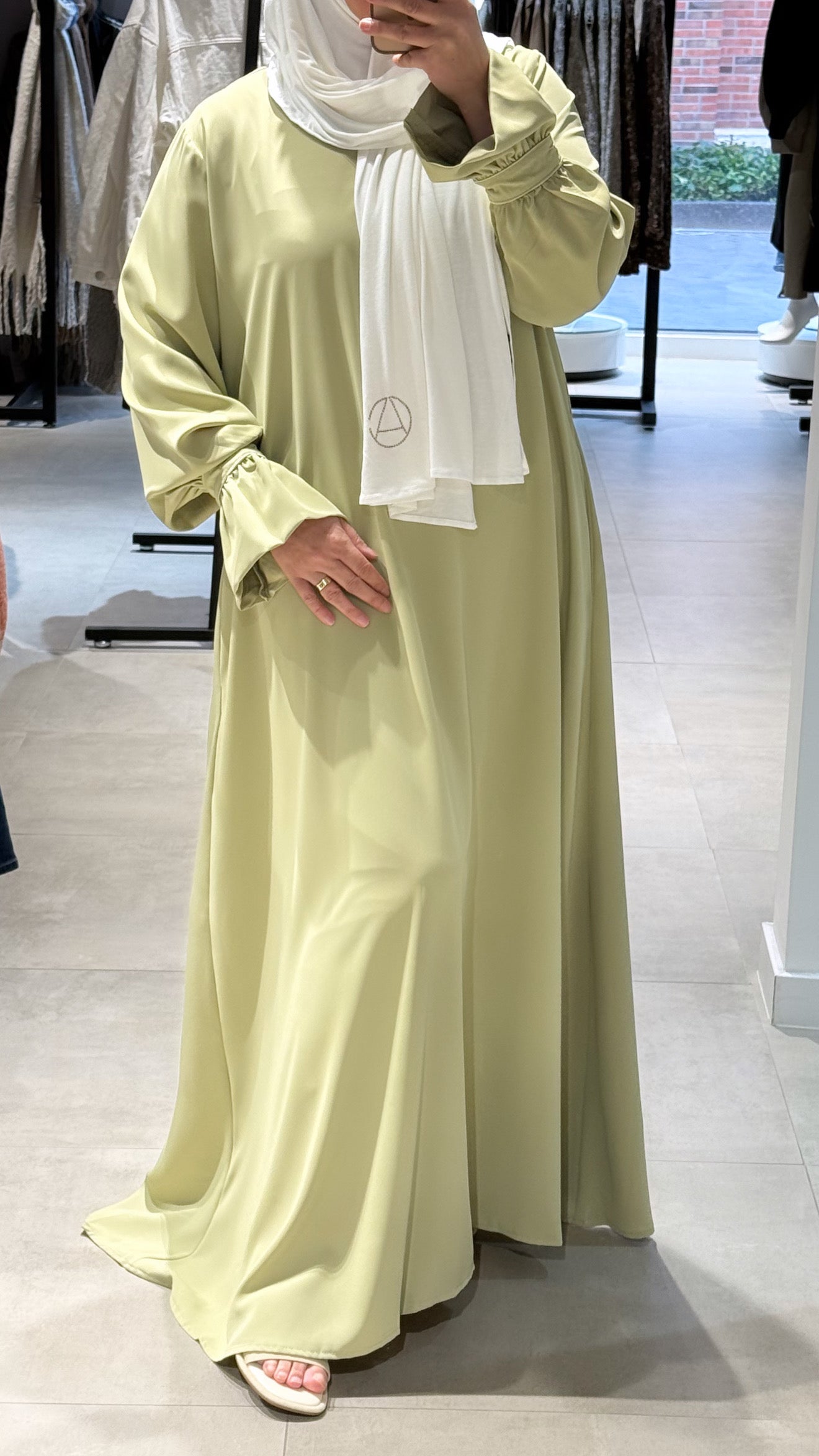 Abaya pofmouw green