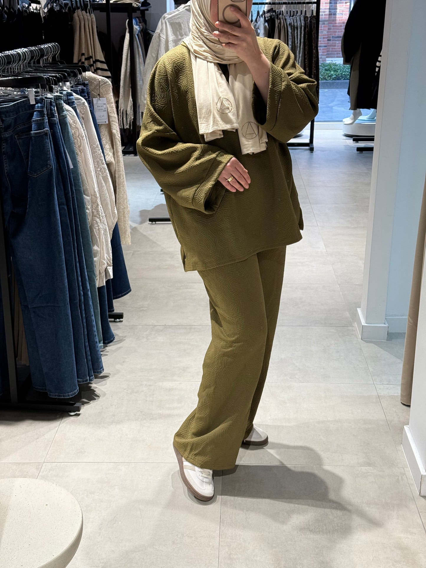 Twinset patroon army green
