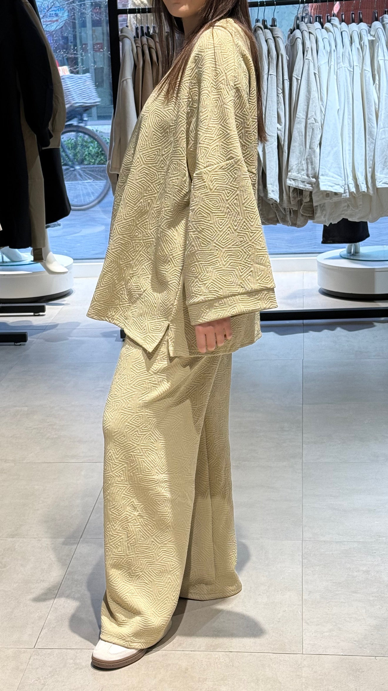 Twinset patroon beige