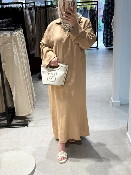 Luchtige maxi abaya dress