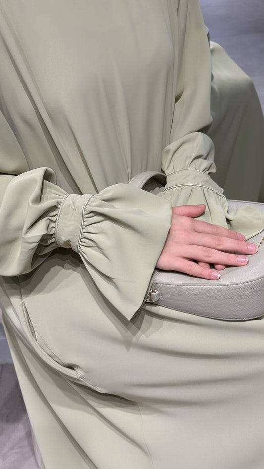 Abaya pofmouw green