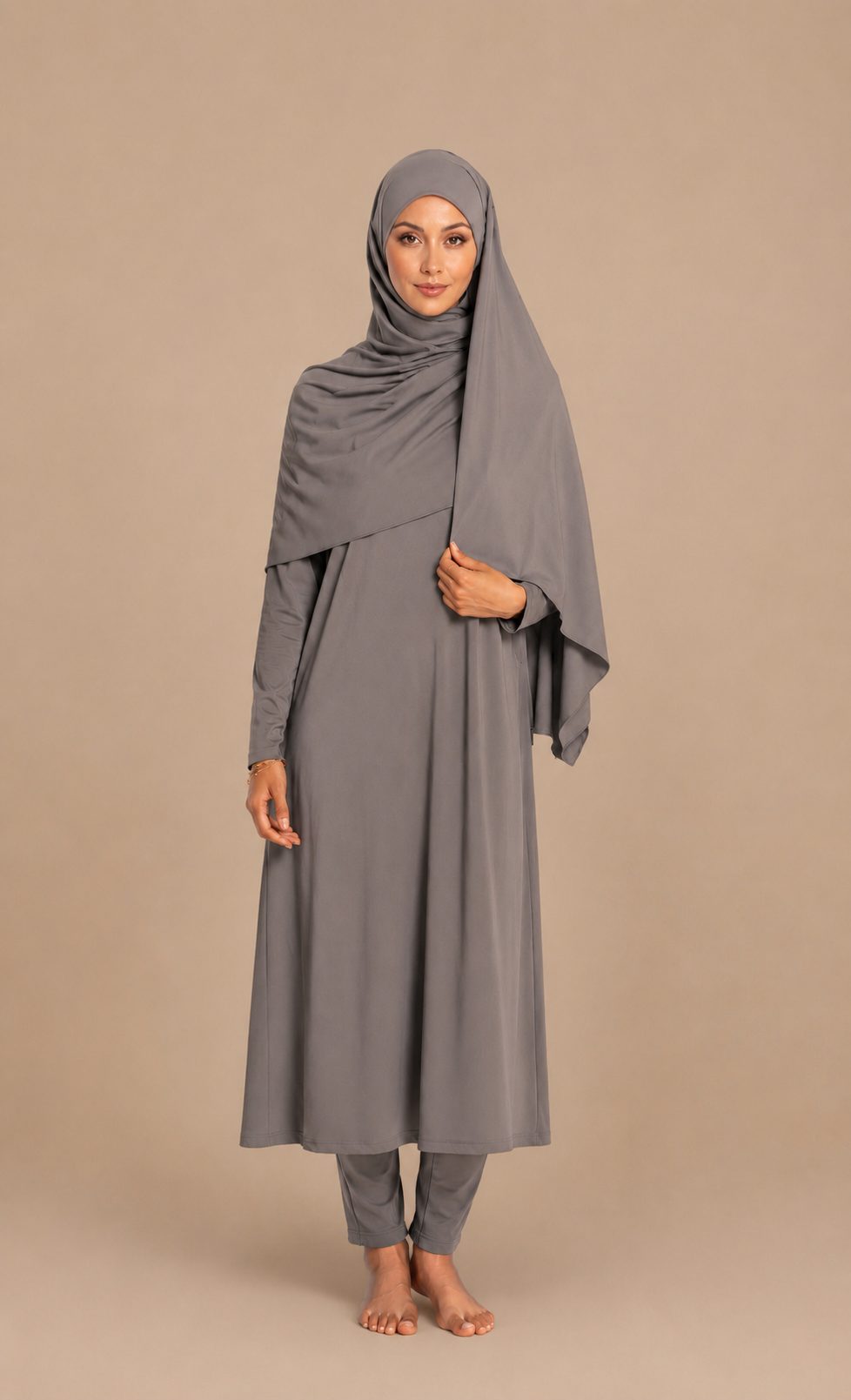 Amelia Burkini gray