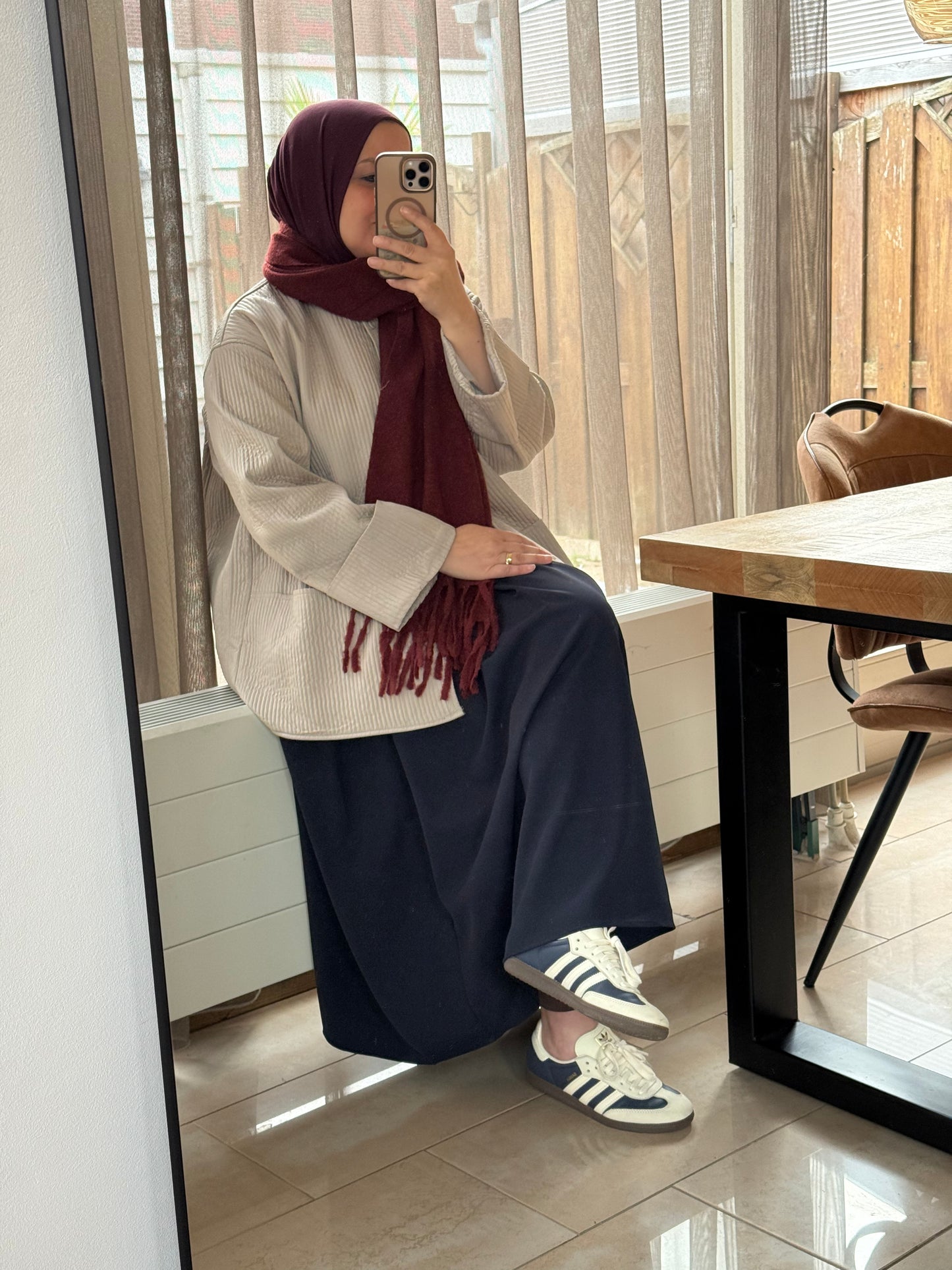 Oversized jasje Stone