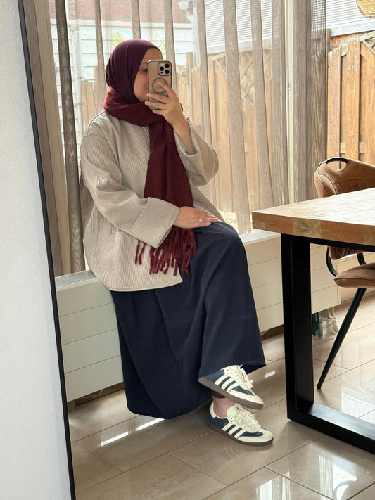 Oversized jasje Stone