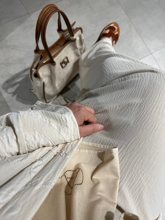 Kimono set creme