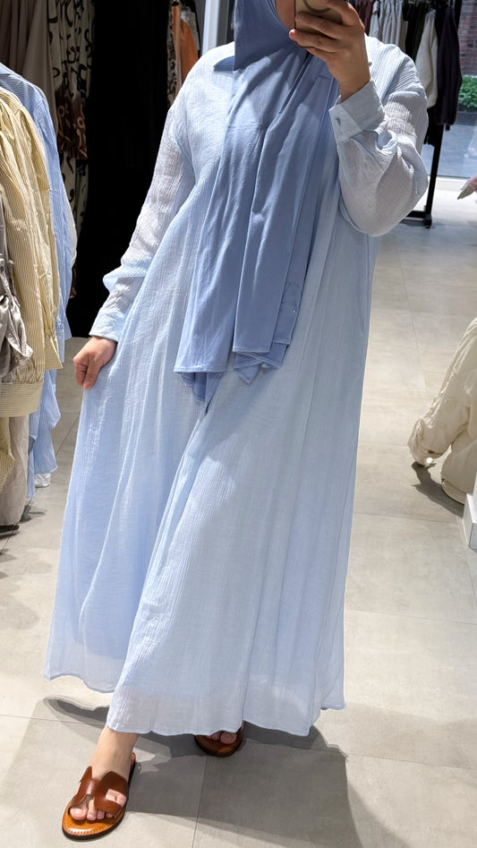 Summer dress baby blue