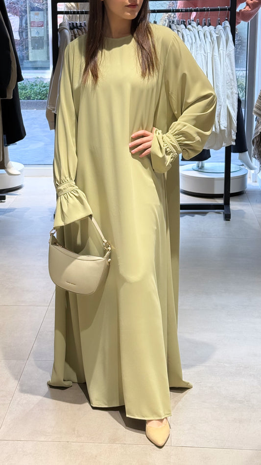 Abaya pofmouw green