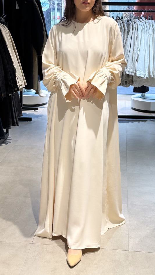 Abaya pofmouw creme