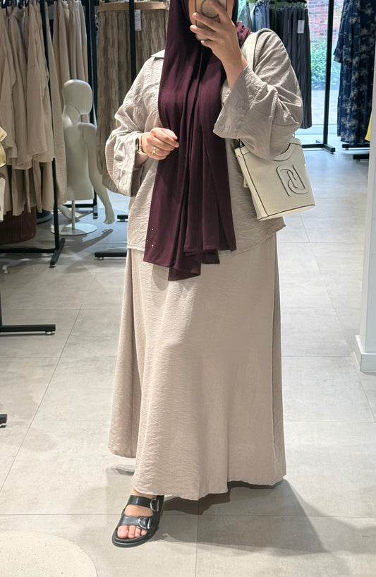 Summer twinset Dark Taupe