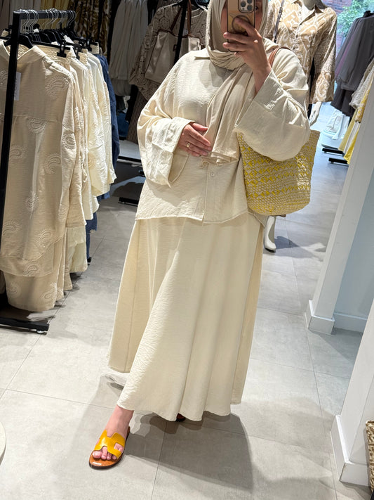 Summer twinset beige