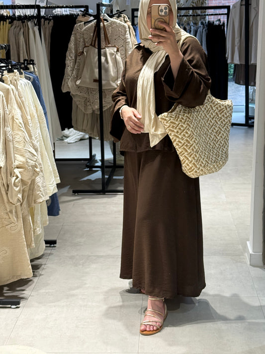 Summer twinset brown