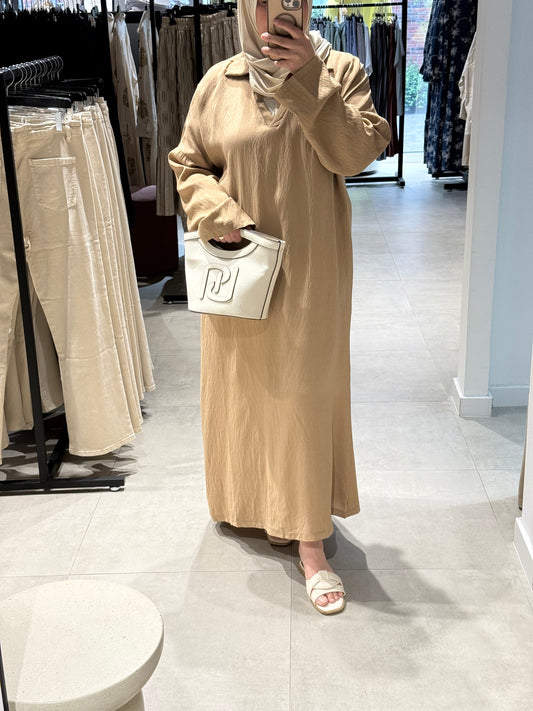Luchtige maxi abaya dress