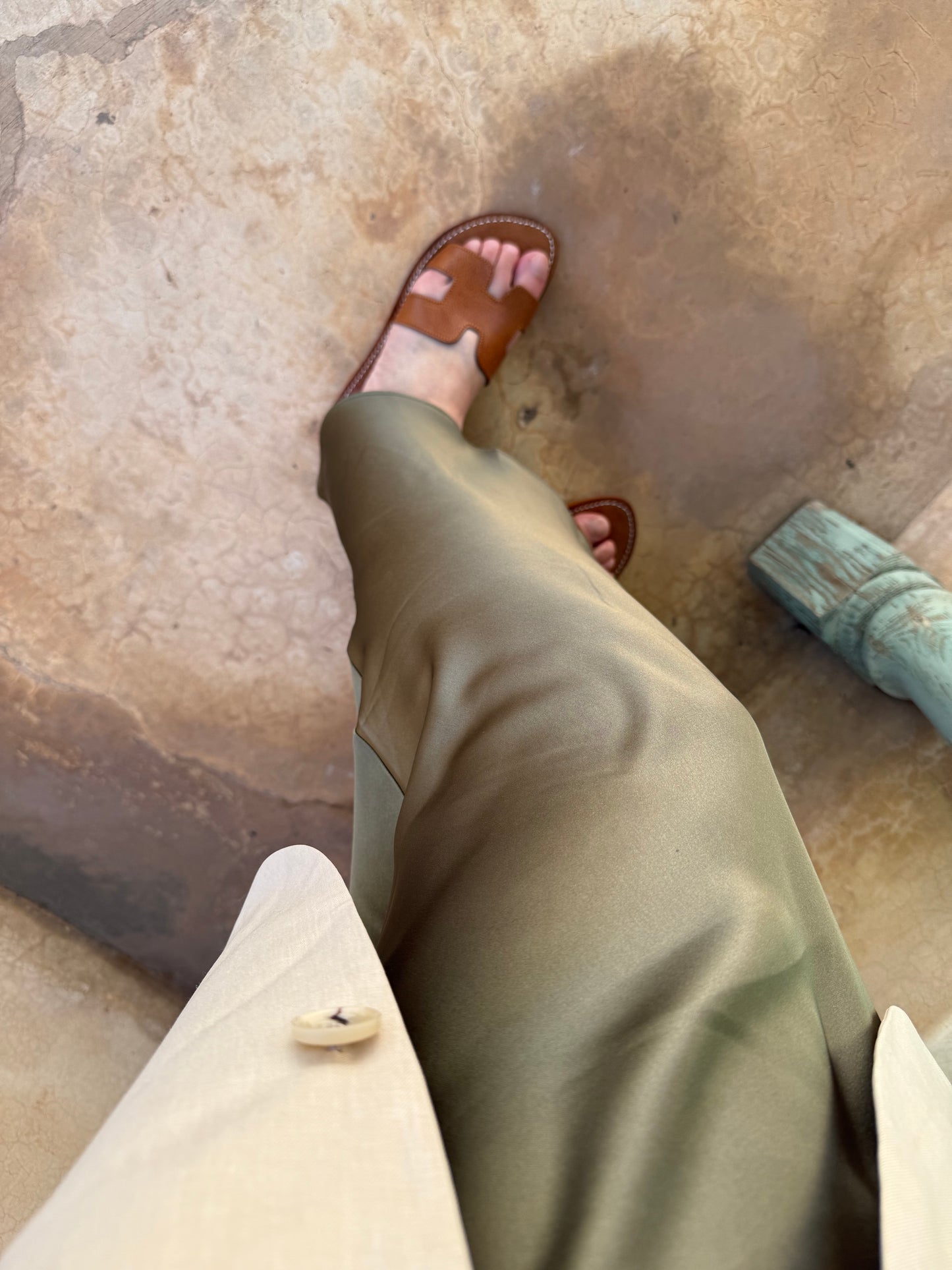 Handmade leather sandals