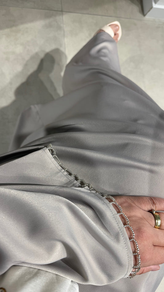 Abaya met steentjes