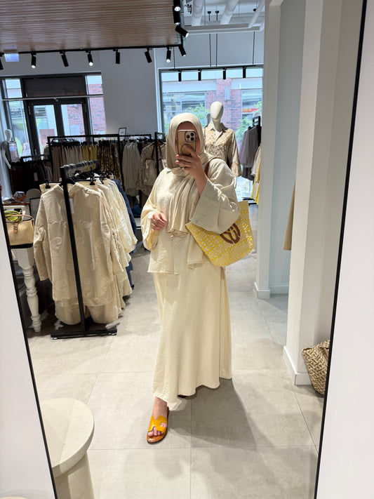 Summer twinset beige