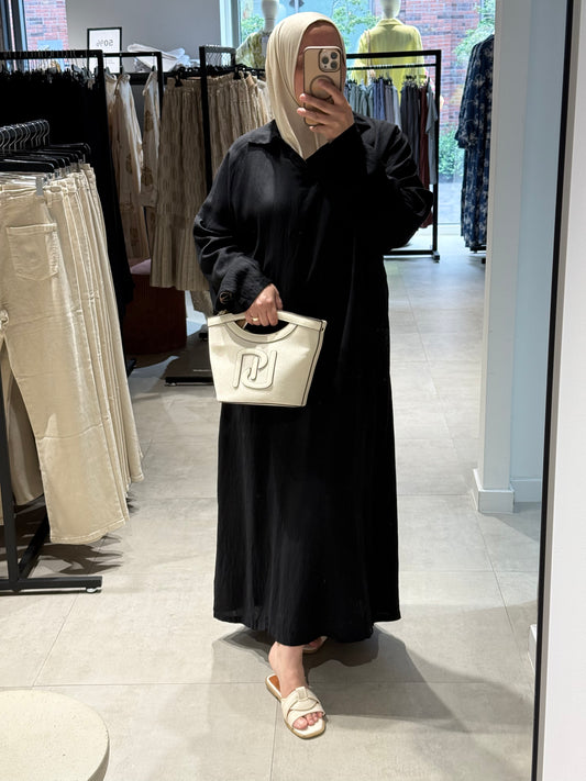 Luchtige maxi abaya dress