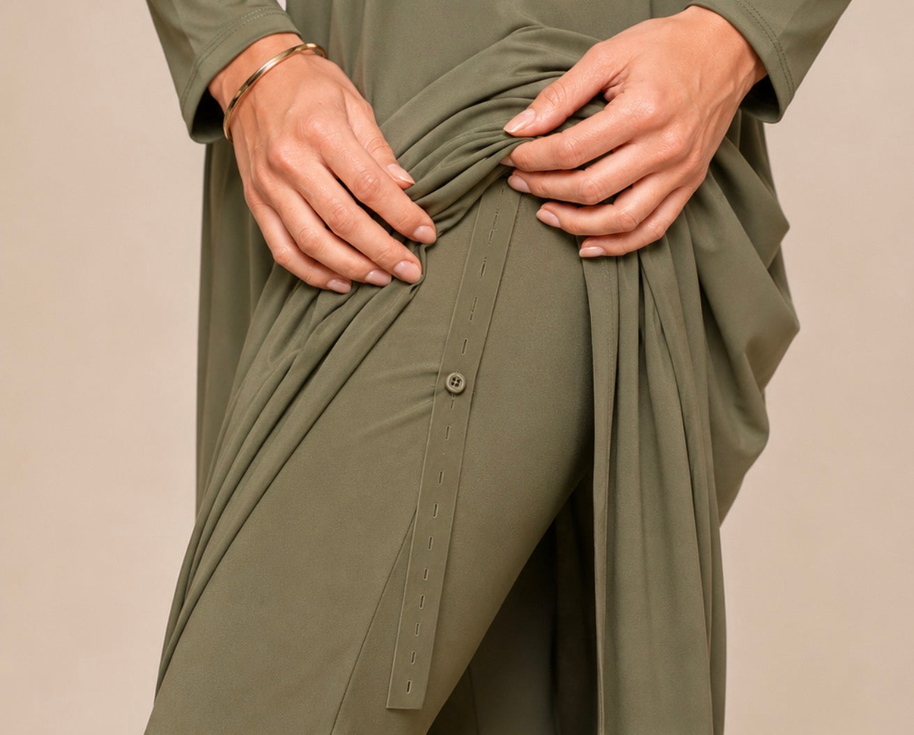 Amelia Burkini green